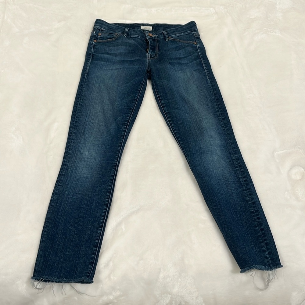 Mother cropped jeans